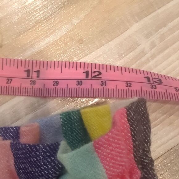 J. Crew skirt women's size zero linen blend mini multi-colored stripe soft - Picture 4 of 7